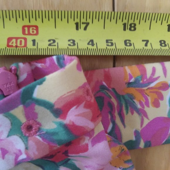 NWT ZARA  floral mini skirt sash bow detail XXL Barbie core - Picture 10 of 16
